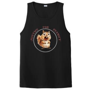 Justice For Peanut Design For Peanut Squirrel PosiCharge Competitor Tank