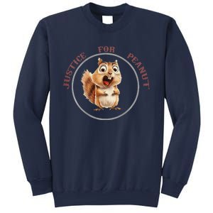 Justice For Peanut Design For Peanut Squirrel Sweatshirt