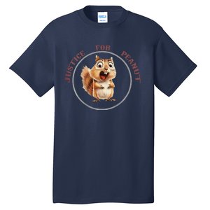 Justice For Peanut Design For Peanut Squirrel Tall T-Shirt