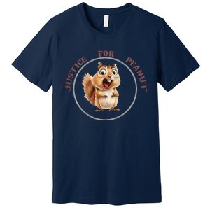 Justice For Peanut Design For Peanut Squirrel Premium T-Shirt