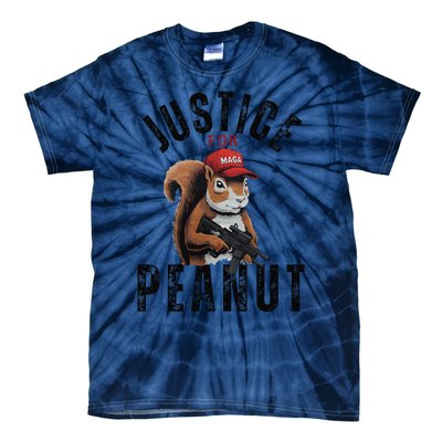 Justice For Peanut The Squirrel & Fred The Racoon Tie-Dye T-Shirt