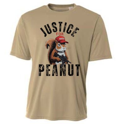 Justice For Peanut The Squirrel & Fred The Racoon Cooling Performance Crew T-Shirt