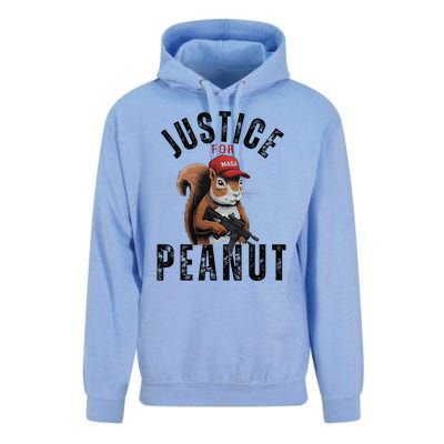 Justice For Peanut The Squirrel & Fred The Racoon Unisex Surf Hoodie