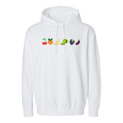 Just Freaking Peachy Feeling Summer Apparel  Garment-Dyed Fleece Hoodie