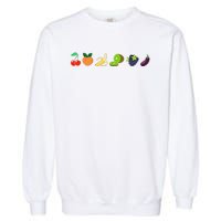 Just Freaking Peachy Feeling Summer Apparel  Garment-Dyed Sweatshirt