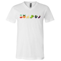 Just Freaking Peachy Feeling Summer Apparel  V-Neck T-Shirt