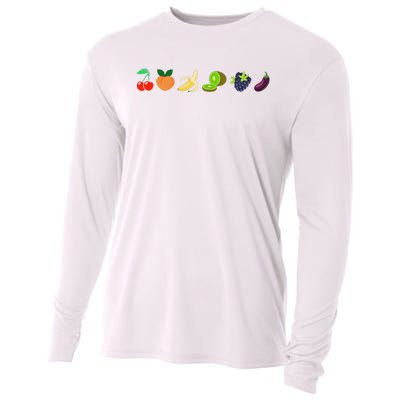 Just Freaking Peachy Feeling Summer Apparel  Cooling Performance Long Sleeve Crew