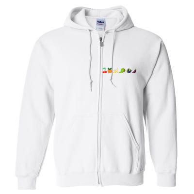 Just Freaking Peachy Feeling Summer Apparel  Full Zip Hoodie