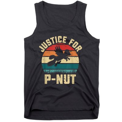 Justice For Peanut P’Nut Pnut Squirrel Lover Tank Top