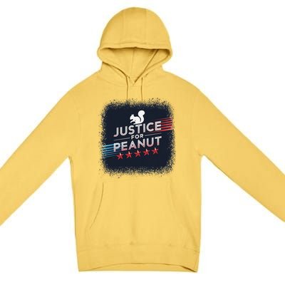 Justice For Peanut The Squirrel P地Ut Pnut Peanut Squirrel Premium Pullover Hoodie