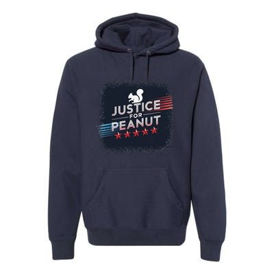 Justice For Peanut The Squirrel P地Ut Pnut Peanut Squirrel Premium Hoodie