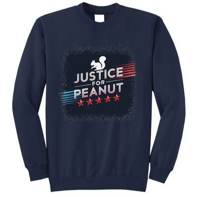 Justice For Peanut The Squirrel P地Ut Pnut Peanut Squirrel Tall Sweatshirt