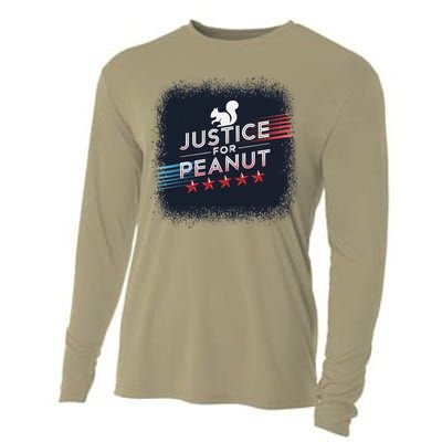 Justice For Peanut The Squirrel P地Ut Pnut Peanut Squirrel Cooling Performance Long Sleeve Crew