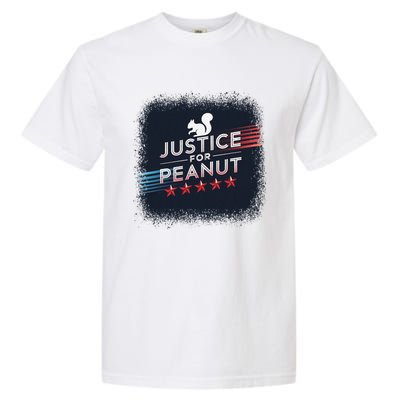 Justice For Peanut The Squirrel P地Ut Pnut Peanut Squirrel Garment-Dyed Heavyweight T-Shirt