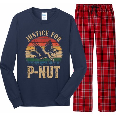 Justice For Peanut P’Nut Pnut Squirrel Lover Long Sleeve Pajama Set