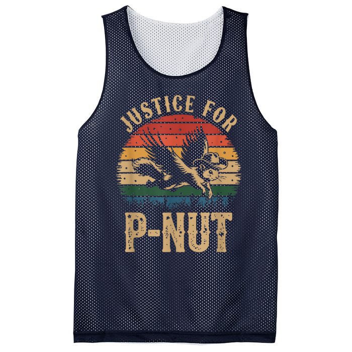 Justice For Peanut P’Nut Pnut Squirrel Lover Mesh Reversible Basketball Jersey Tank