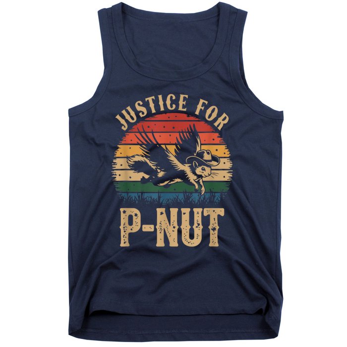 Justice For Peanut P’Nut Pnut Squirrel Lover Tank Top