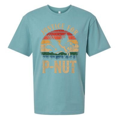 Justice For Peanut P’Nut Pnut Squirrel Lover Sueded Cloud Jersey T-Shirt