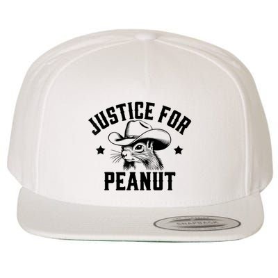 Justice For Peanut The Squirrel Peanut Squirrel Wool Snapback Cap