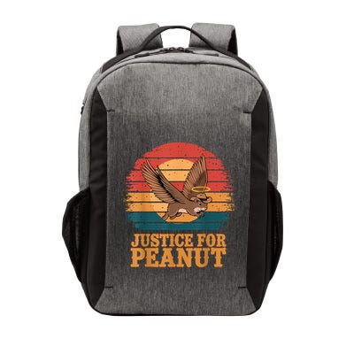Justice For Peanut The Squirrel Peanut Squirrel Retro Vector Backpack