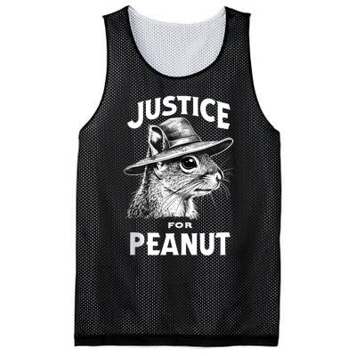 Justice For Peanut The Squirrel P’Nut Pnut Peanut Squirrel Mesh Reversible Basketball Jersey Tank