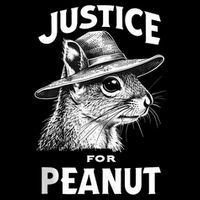 Justice For Peanut The Squirrel P’Nut Pnut Peanut Squirrel Mousepad