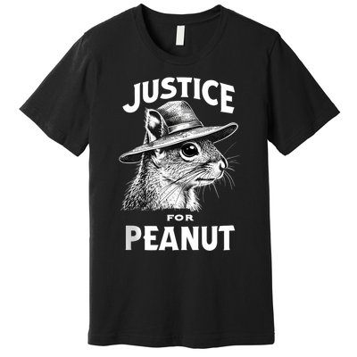 Justice For Peanut The Squirrel P’Nut Pnut Peanut Squirrel Premium T-Shirt