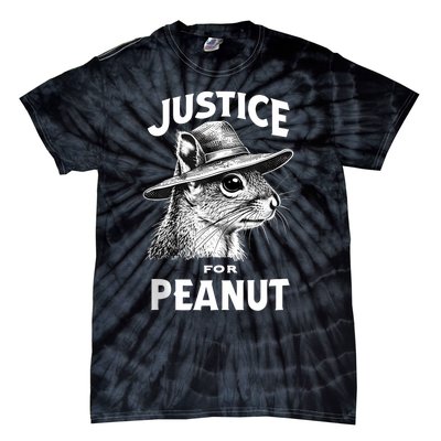 Justice For Peanut The Squirrel P’Nut Pnut Peanut Squirrel Tie-Dye T-Shirt