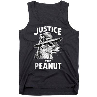 Justice For Peanut The Squirrel P’Nut Pnut Peanut Squirrel Tank Top