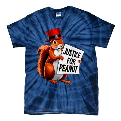 Justice For Peanut The Squirrel Peanut Squirrel Tie-Dye T-Shirt