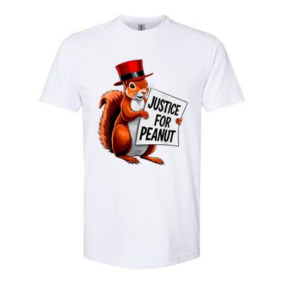 Justice For Peanut The Squirrel Peanut Squirrel Softstyle CVC T-Shirt