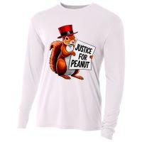 Justice For Peanut The Squirrel Peanut Squirrel Cooling Performance Long Sleeve Crew