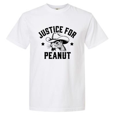 Justice For Peanut The Squirrel Peanut Squirrel Garment-Dyed Heavyweight T-Shirt