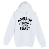 Justice For Peanut The Squirrel Peanut Squirrel Premium Pullover Hoodie