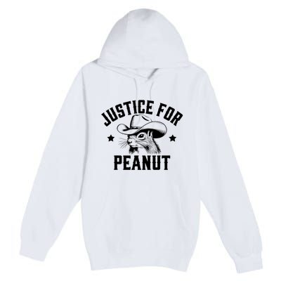 Justice For Peanut The Squirrel Peanut Squirrel Premium Pullover Hoodie