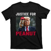 Justice For Peanut The Squirrel Wanted T-Shirt