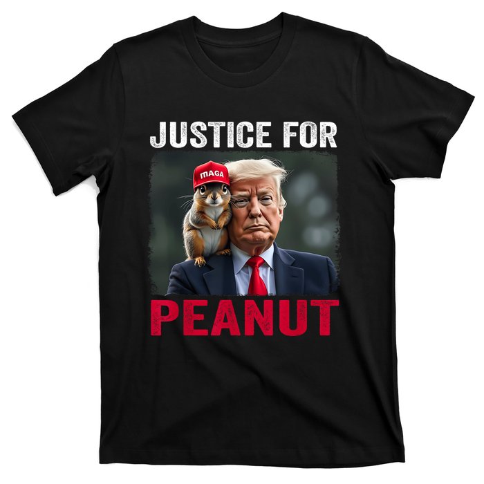 Justice For Peanut The Squirrel Wanted T-Shirt