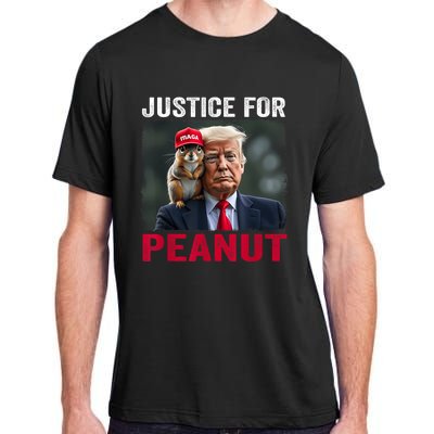 Justice For Peanut The Squirrel Wanted Adult ChromaSoft Performance T-Shirt