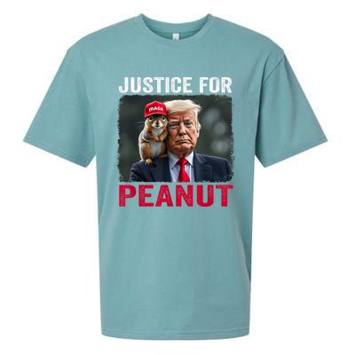 Justice For Peanut The Squirrel Wanted Sueded Cloud Jersey T-Shirt