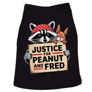 Justice For Peanut The Squirrel And Fred The Raccon Doggie Tank