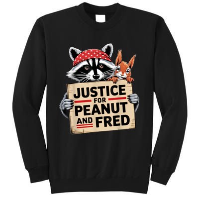 Justice For Peanut The Squirrel And Fred The Raccon Sweatshirt