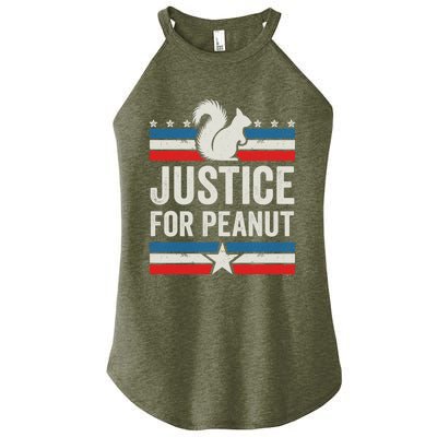 Justice For Peanut The Squirrel The Squirrel Pnut Women's Perfect Tri Rocker Tank