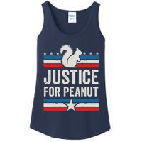 Justice For Peanut The Squirrel The Squirrel Pnut Ladies Essential Tank