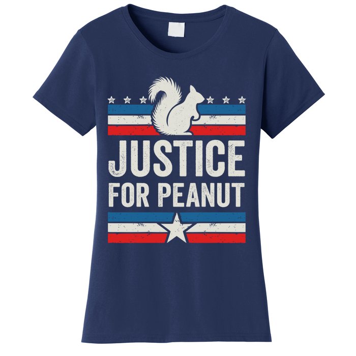 Justice For Peanut The Squirrel The Squirrel Pnut Women's T-Shirt