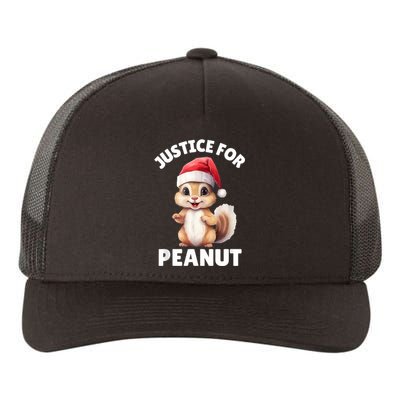 Justice For Peanut The Squirrel Funny Yupoong Adult 5-Panel Trucker Hat