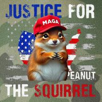 Justice For Peanut The Squirrel Peanut Squirrel Legacy Tie Dye Trucker Hat