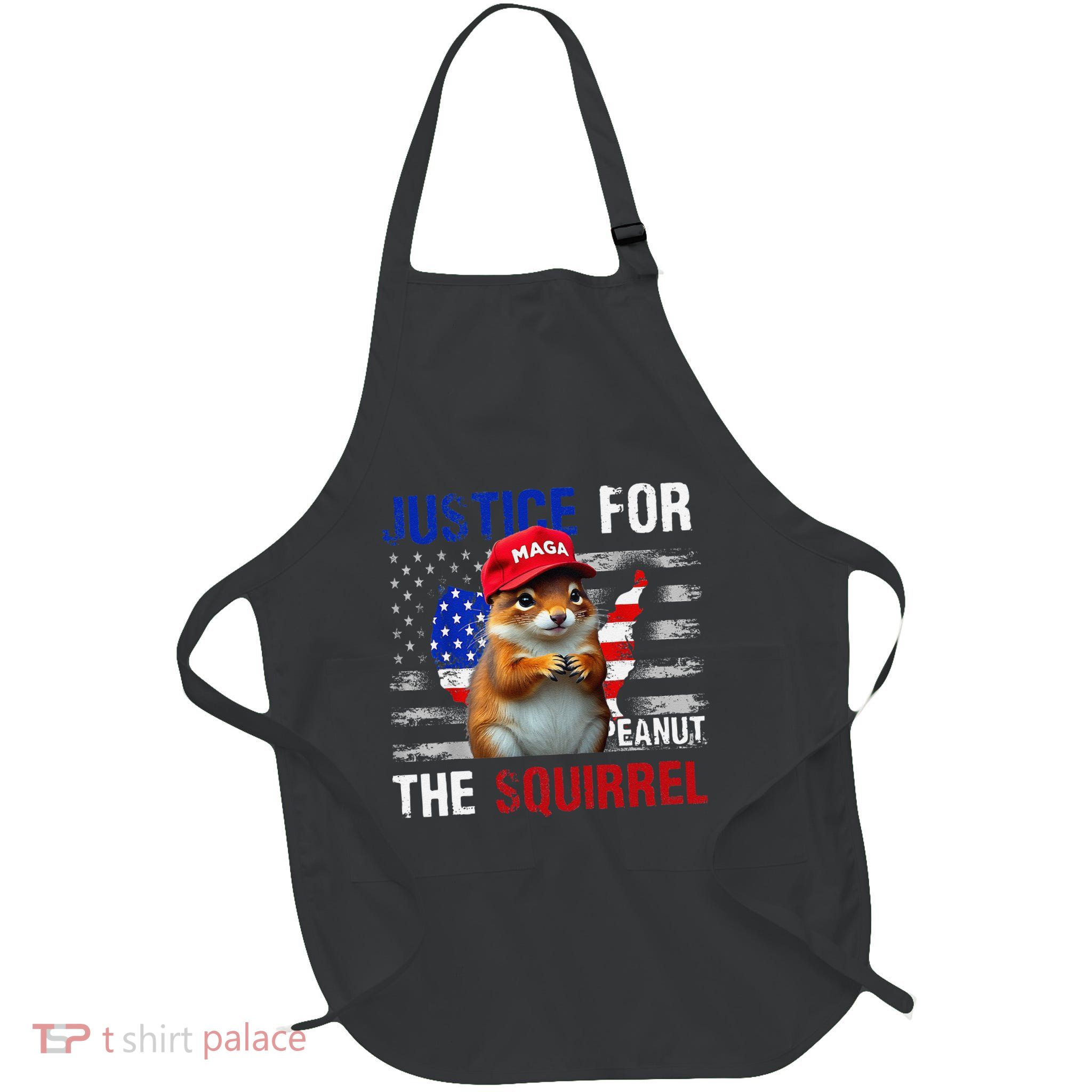 Justice For Peanut The Squirrel Peanut Squirrel Apron