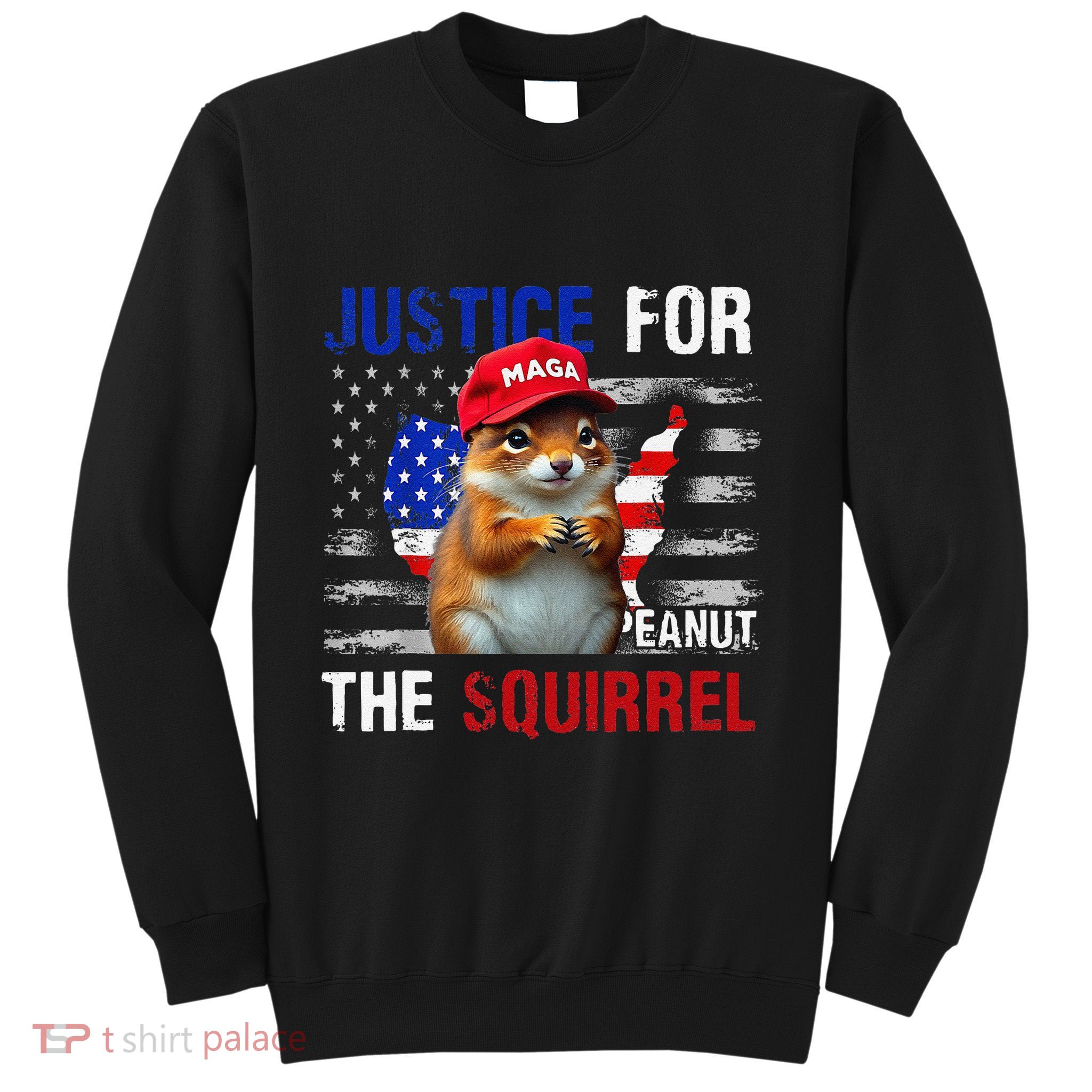Justice For Peanut The Squirrel Peanut Squirrel Sweatshirt