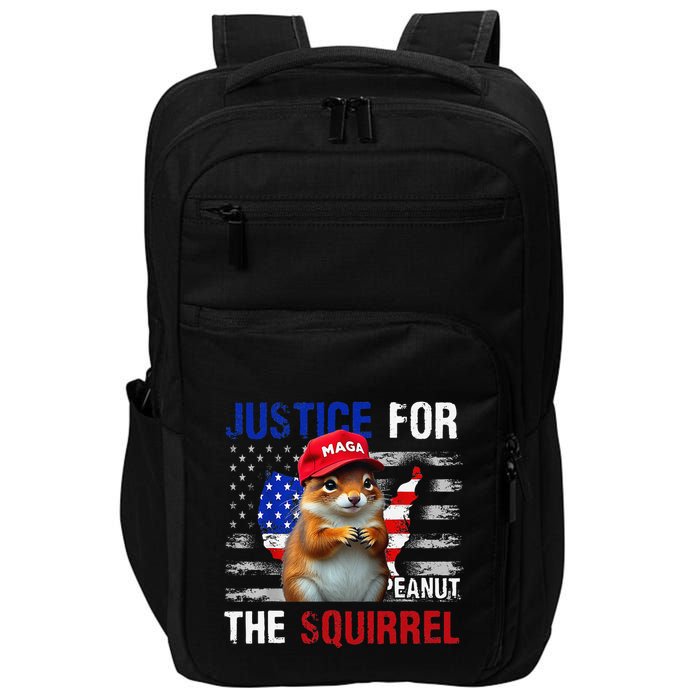 Justice For Peanut The Squirrel Peanut Squirrel Impact Tech Backpack