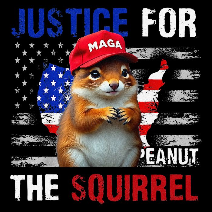 Justice For Peanut The Squirrel Peanut Squirrel Sustainable Bucket Hat